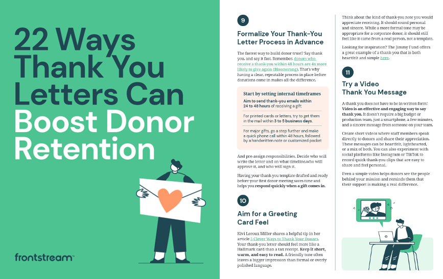 22 Ways Thank You Letters Can Boost Donor Retention shorter-1
