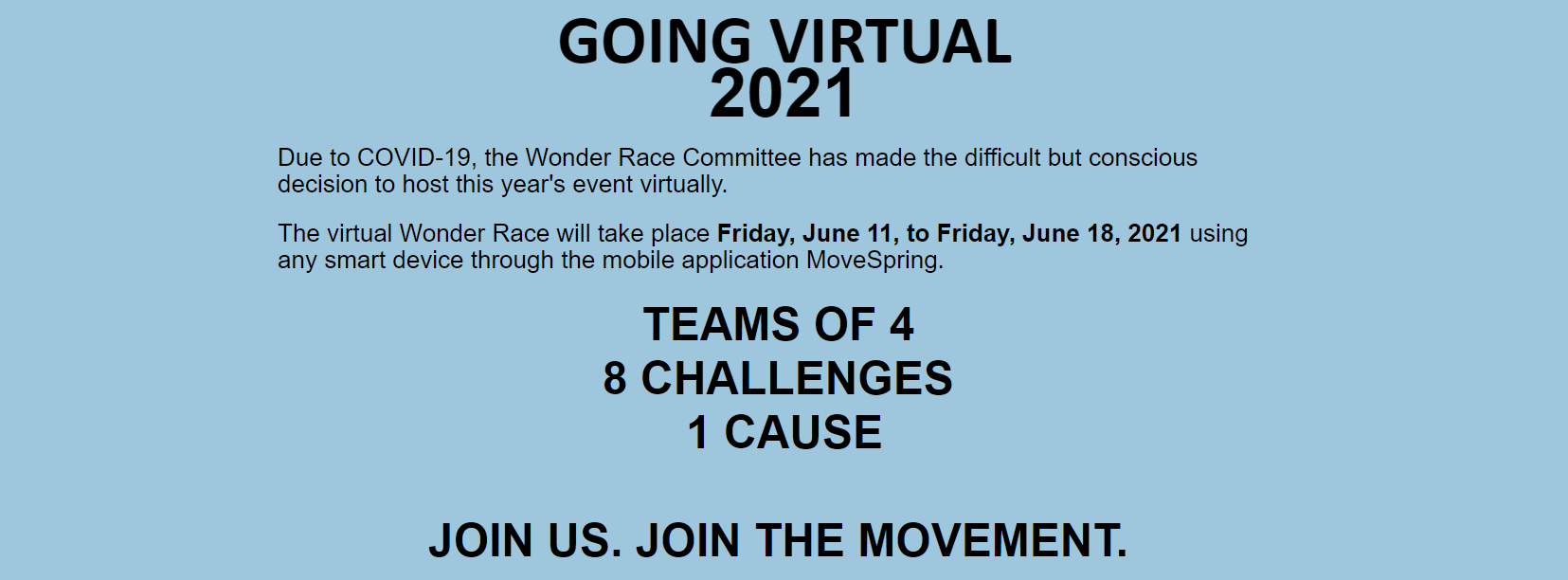 The Virtual Wonder Race 2021 6-21-2021 2-09-32 PM