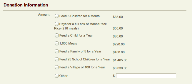 FMSC Donation Page