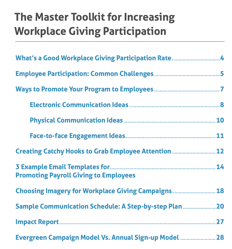 Increasing Workplace Giving Participation TOOLKIT - Workplace by FrontStream