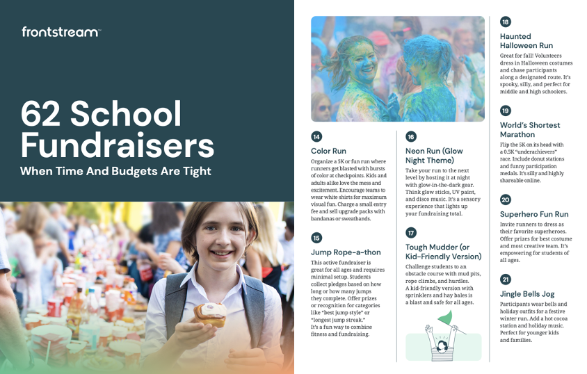 62 School Fundraisers When Time And Budgets Are Tight compressed