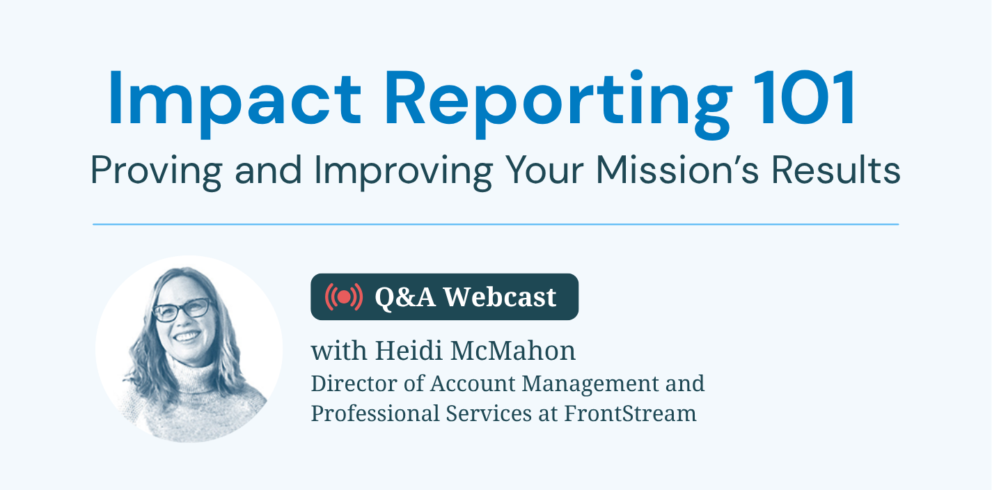Impact Reporting 101