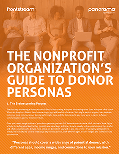 The Nonprofit Organization's Guide to Donor Personas