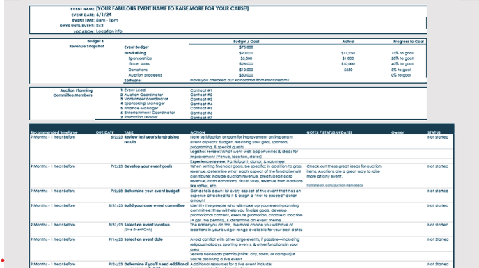 frontstream-auction-planner